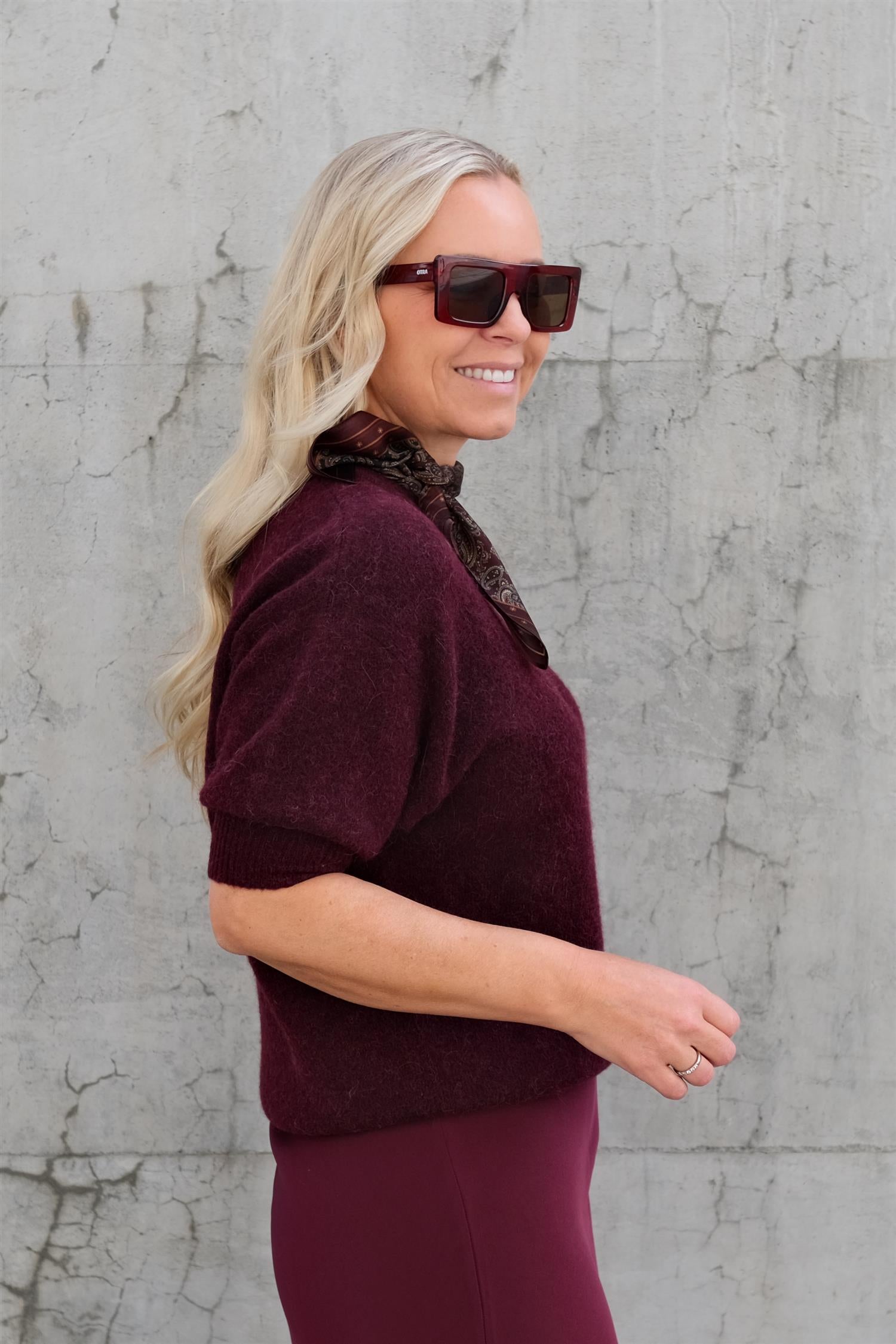 Remi Sweater Burgundy