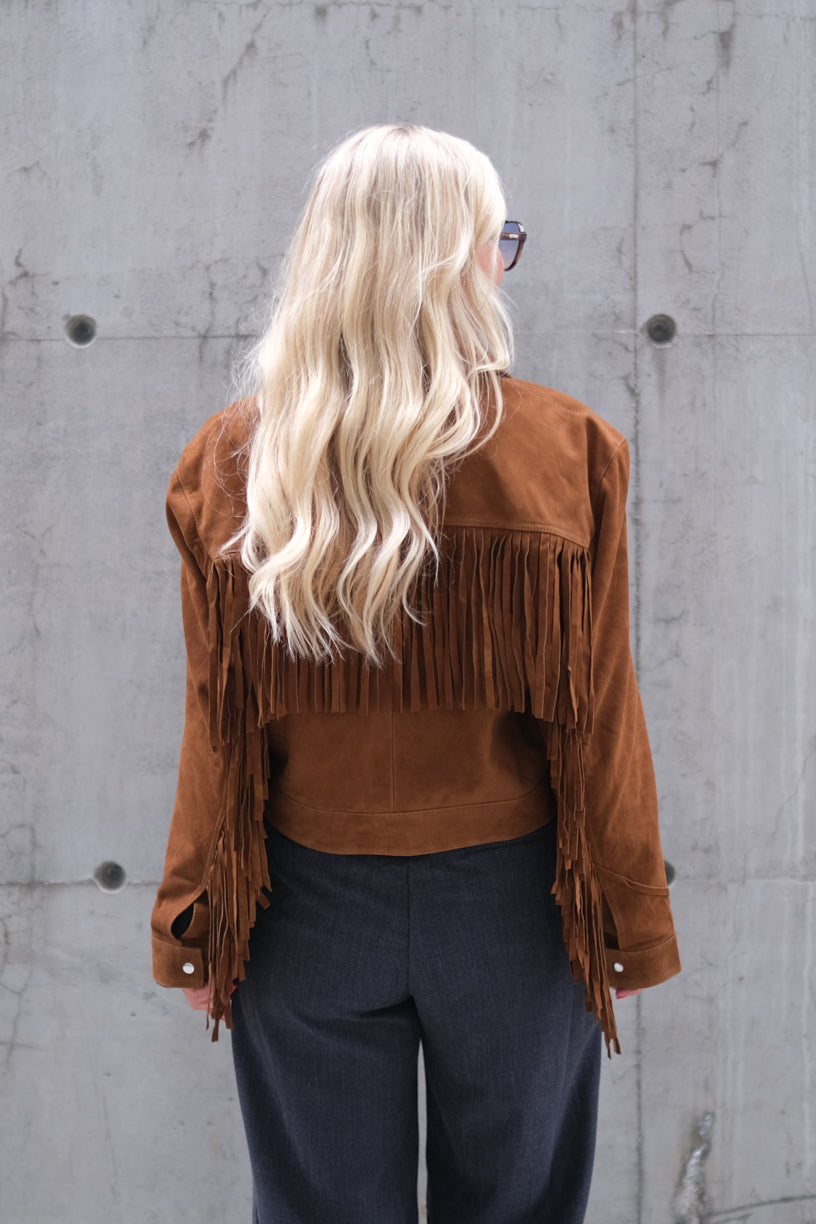 Sue Jacket Goat Suede Sturdy