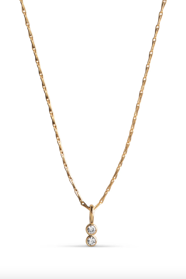 Necklace Twin Gold