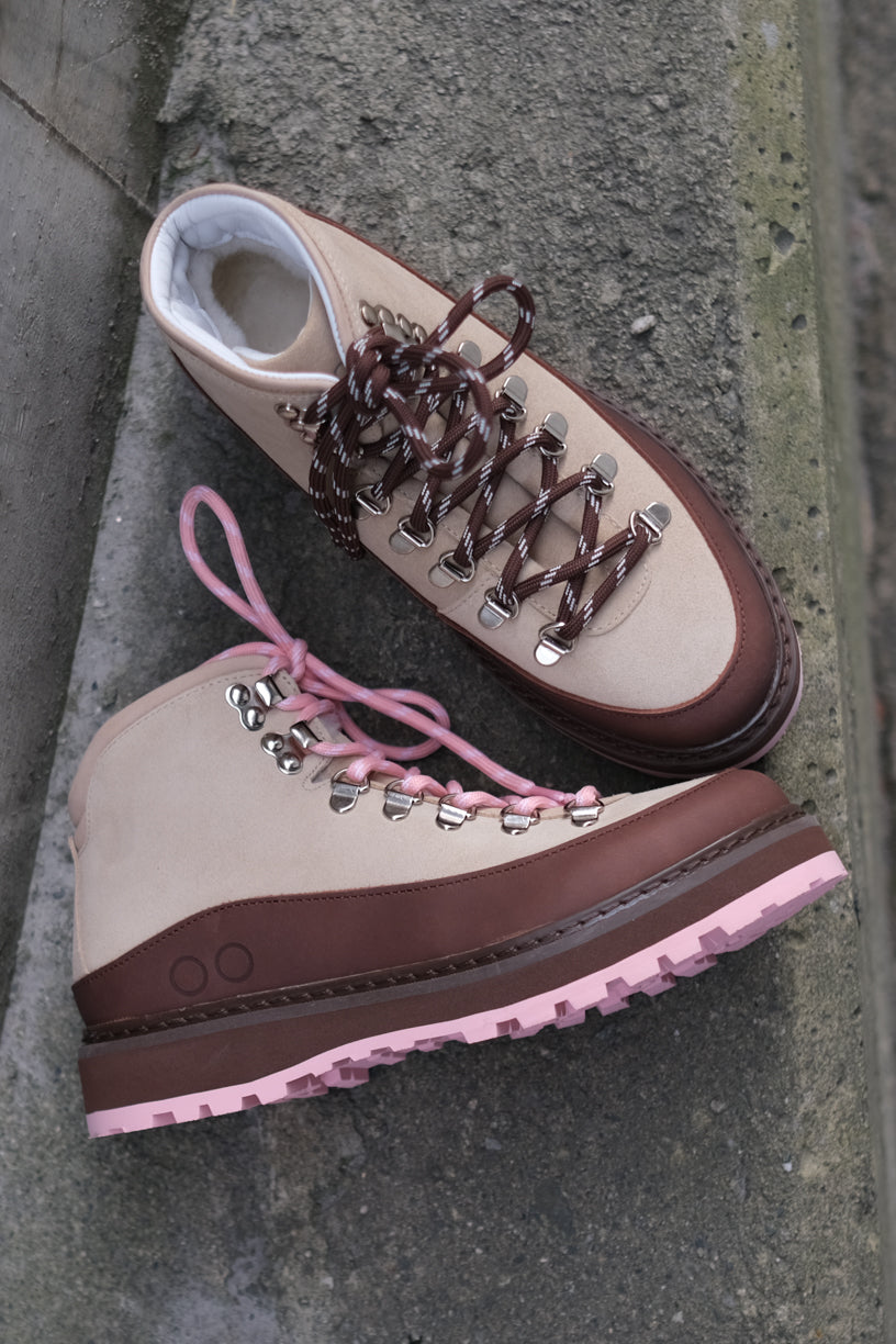 Core Cap Brown Pink
