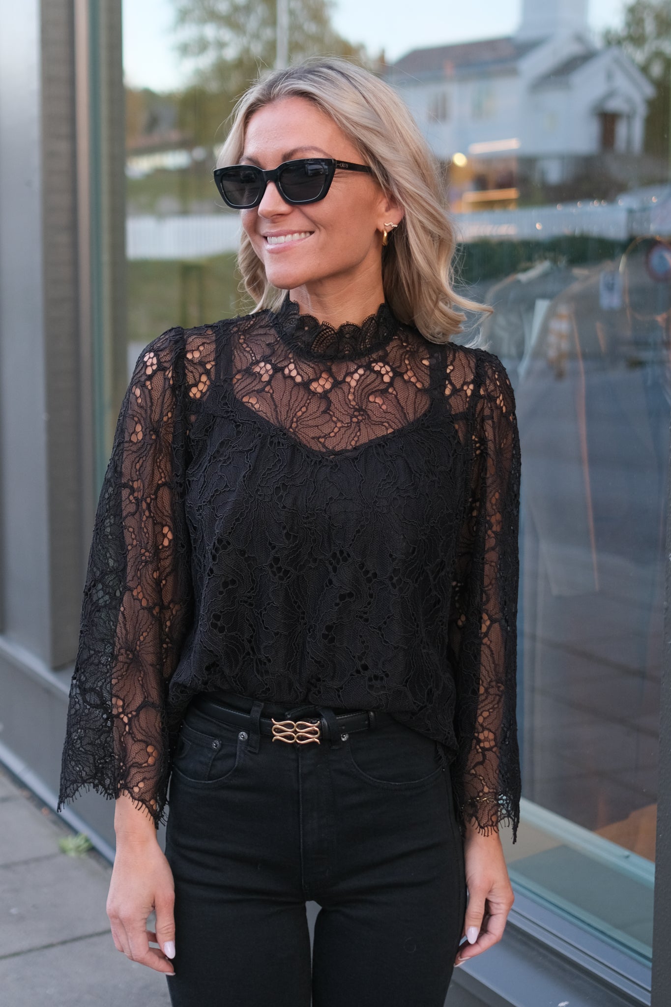 Lucia Blouse Noir