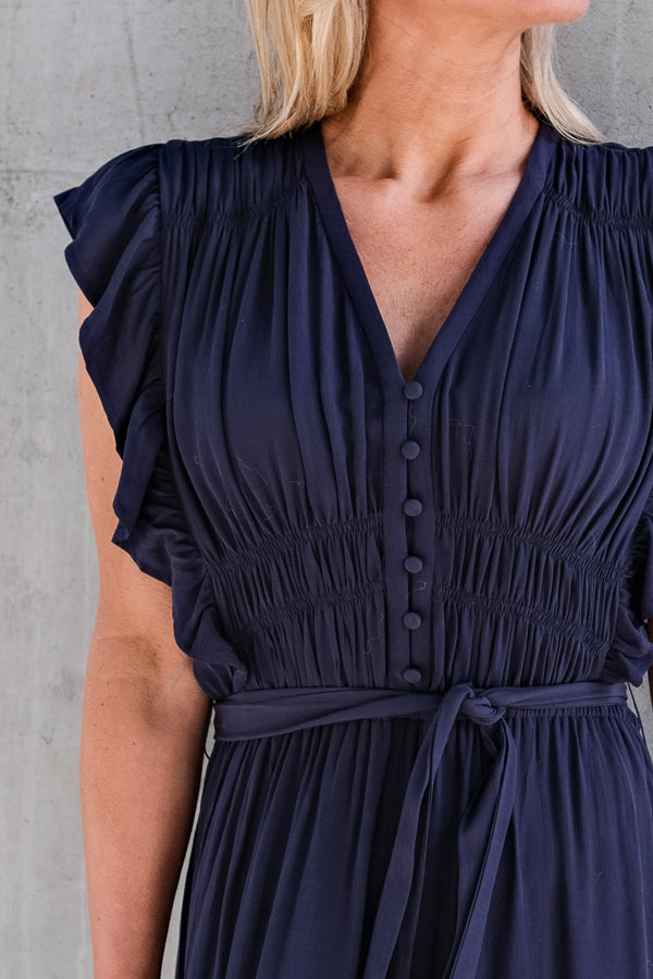 Coraly Dress Bleu Nuit