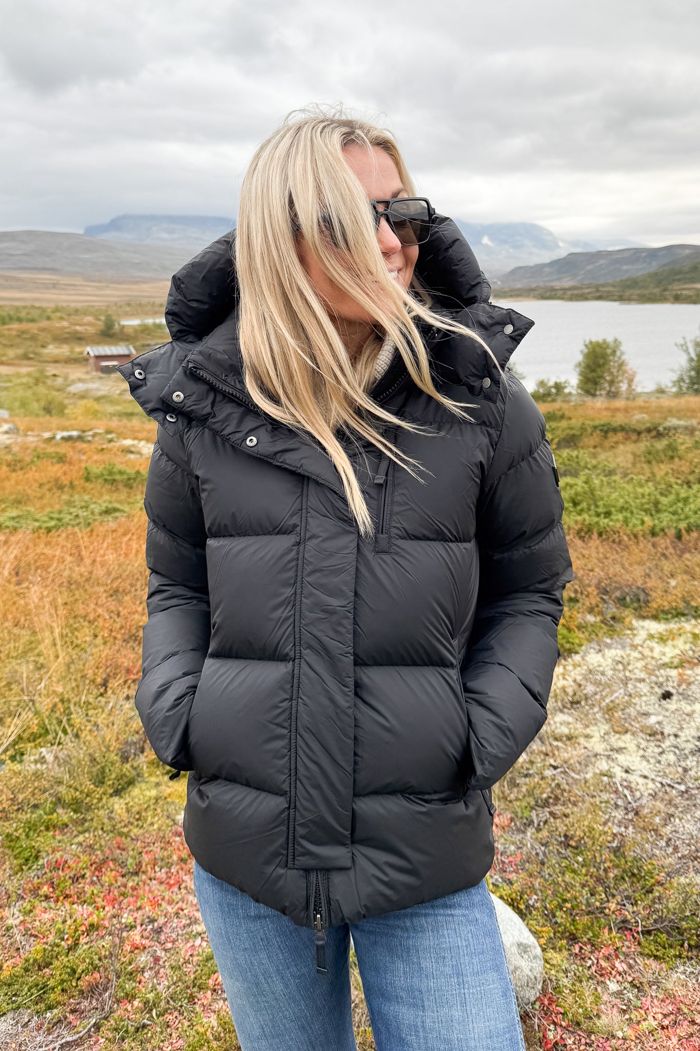 Stella Down Jacket Black