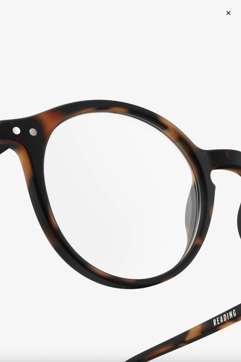Reading Glasses #D Tortoise