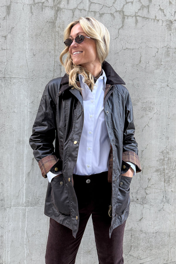 Beadnell Wax Jacket Rustic
