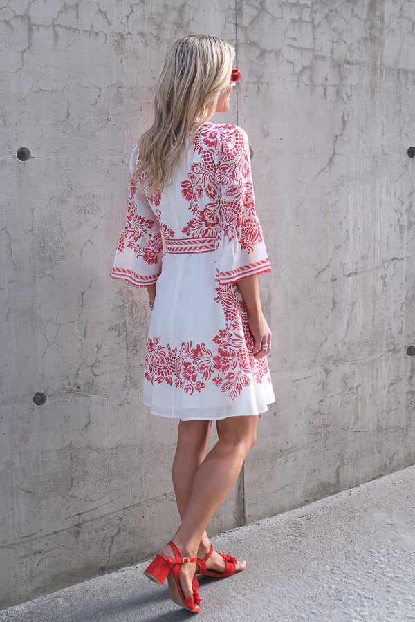 Maxwell Dress Red