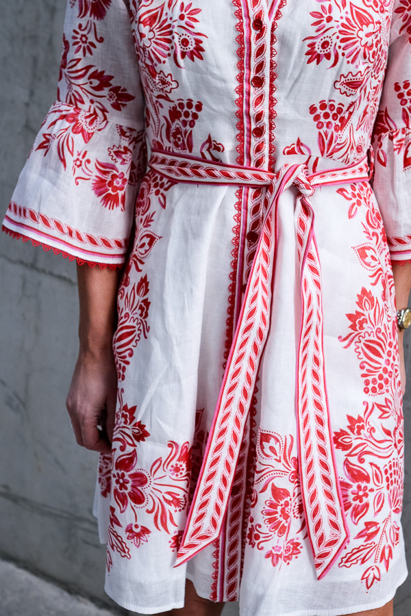 Maxwell Dress Red