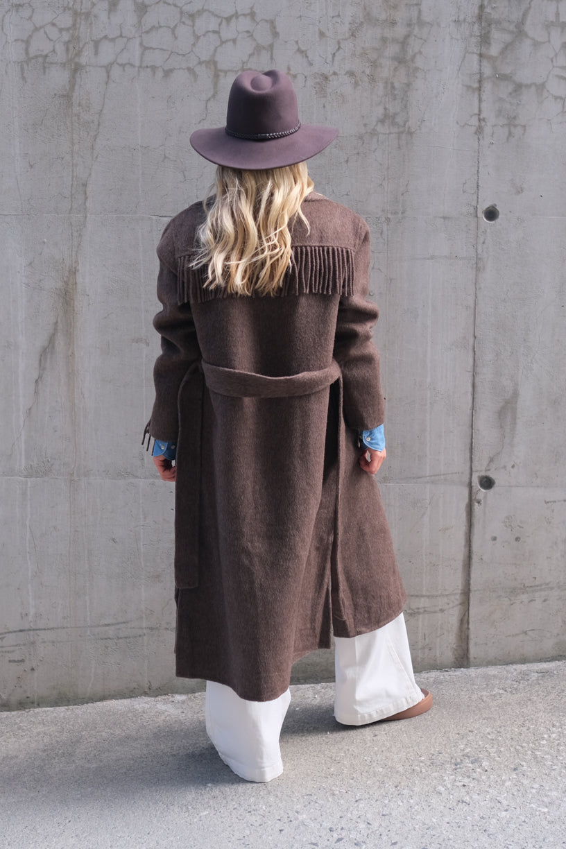 Heidi Coat Dark Brown