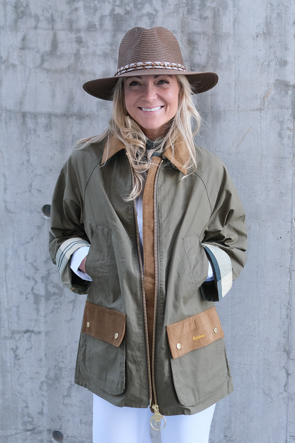 Laneshaw Casual Jacket Dusky Green