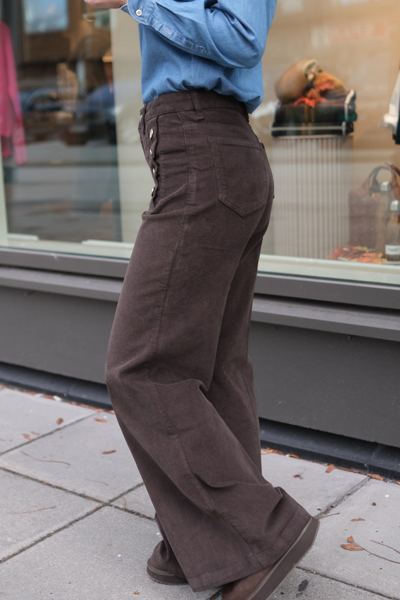 Giudith Pants Corduroy Acu Moro