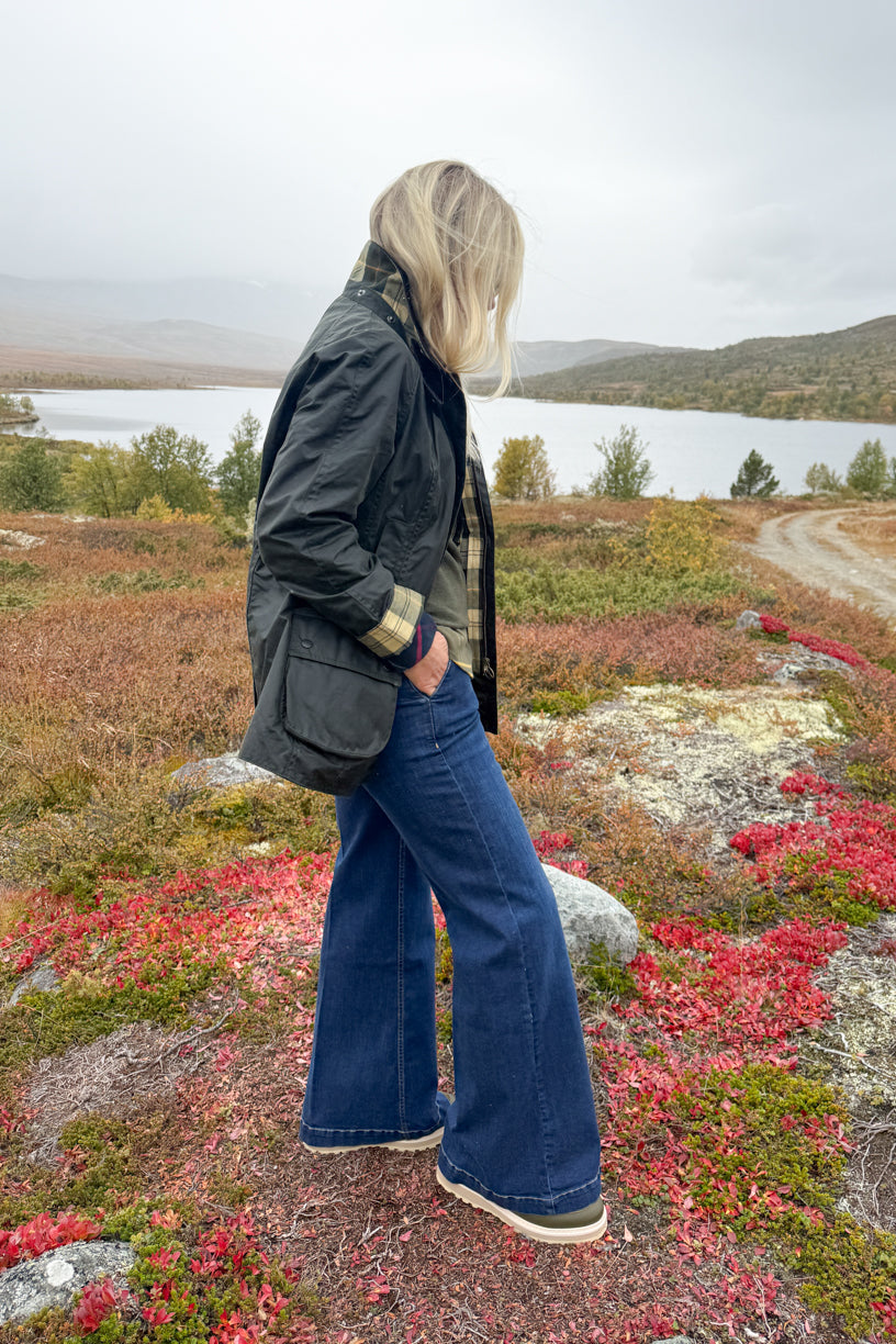 Beadnell Wax Jacket Sage