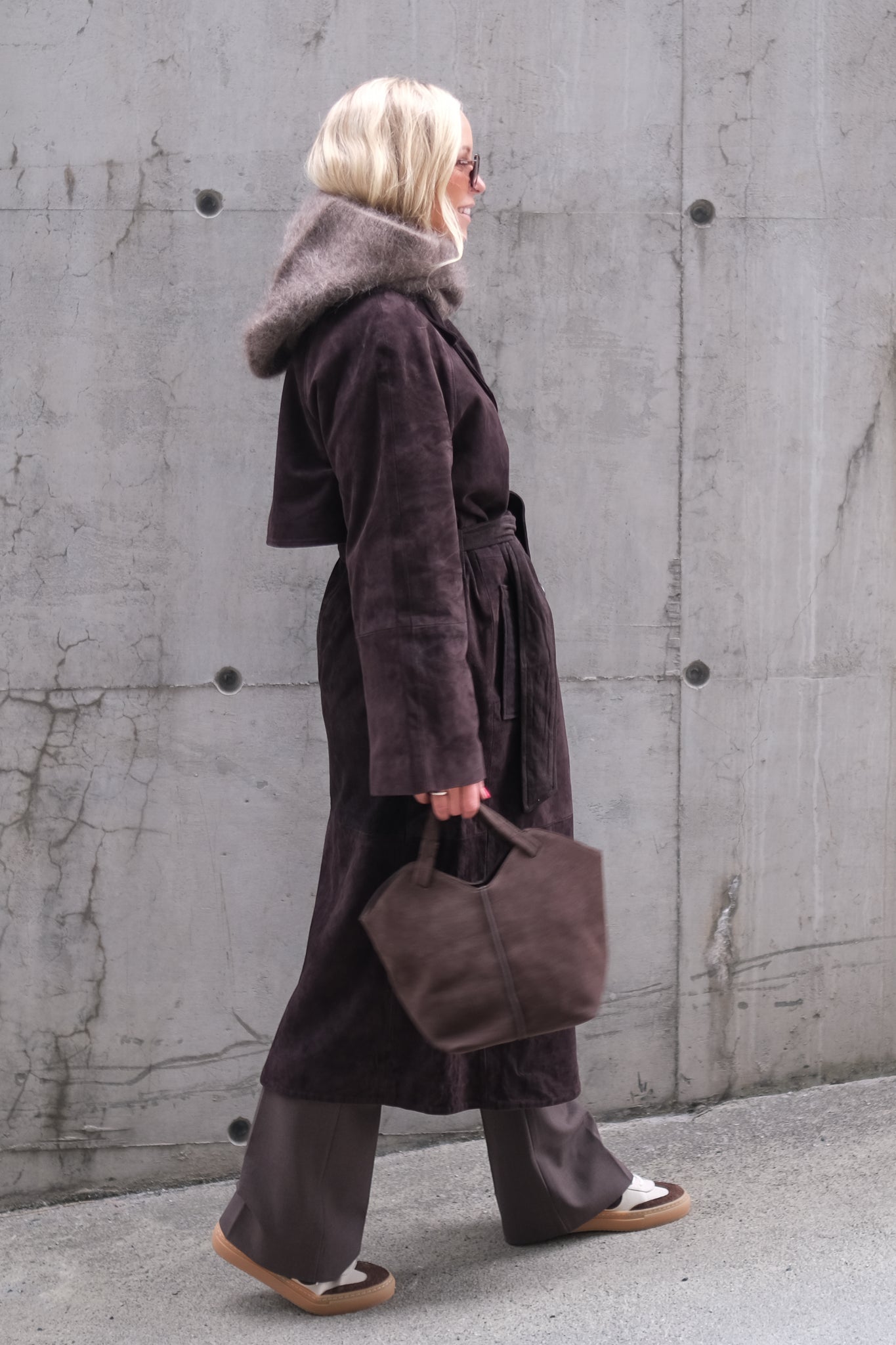 Kajsa Chunky Balaclava Brown