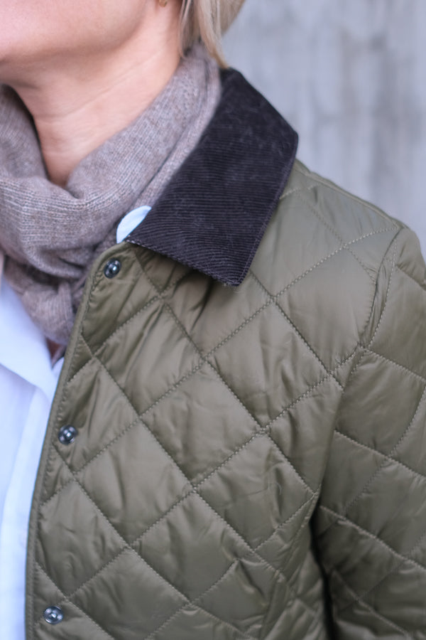 Deveron Quilted Jacket Olive