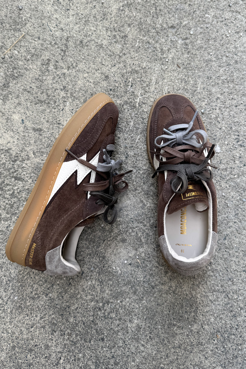 Kit Club Sneakers Patchwork Sesame Dark Brown Gray
