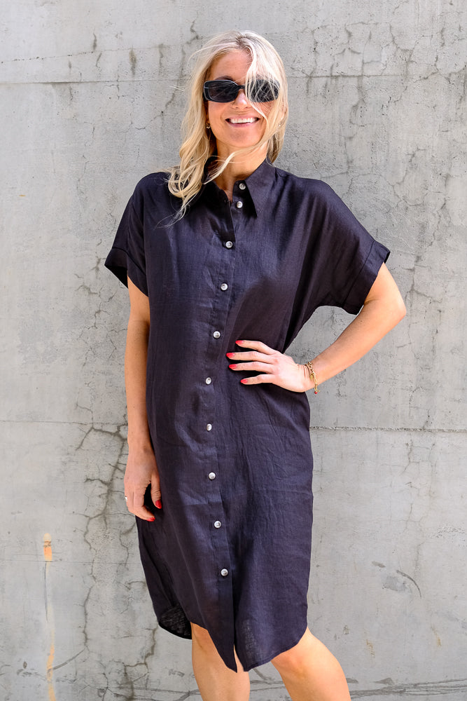 Peppa Dress Black