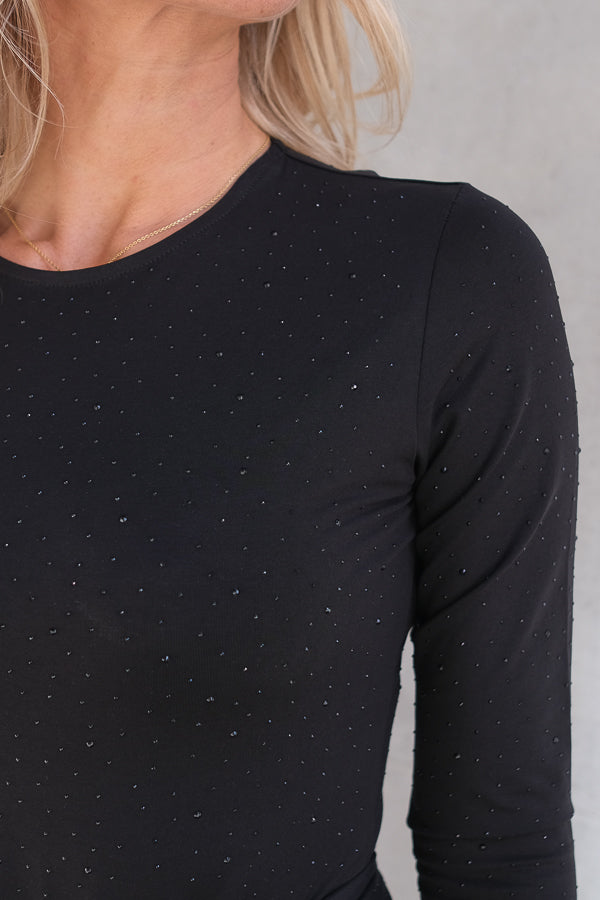 Comete Dress Noir Sparkle