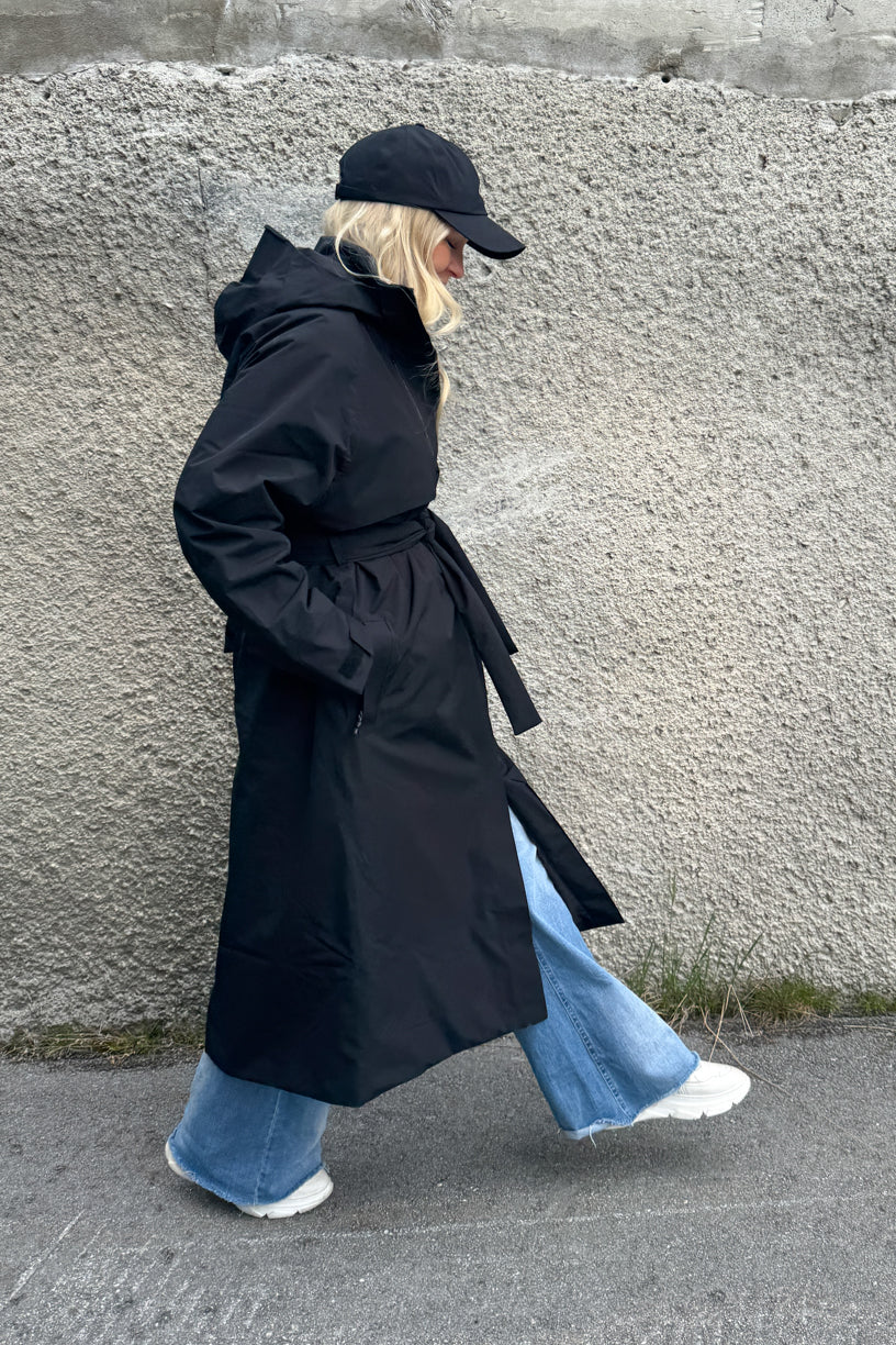 Åse Insulated Coat Black