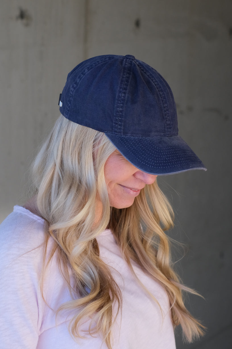 Low Profile Legacy Soft Navy Washed Cotton