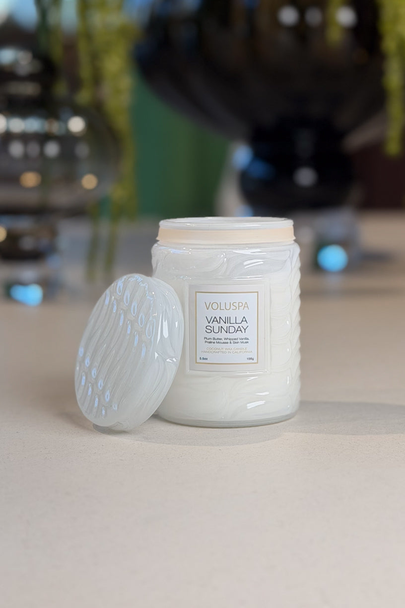 Small Jar Candle Vanilla Sunday