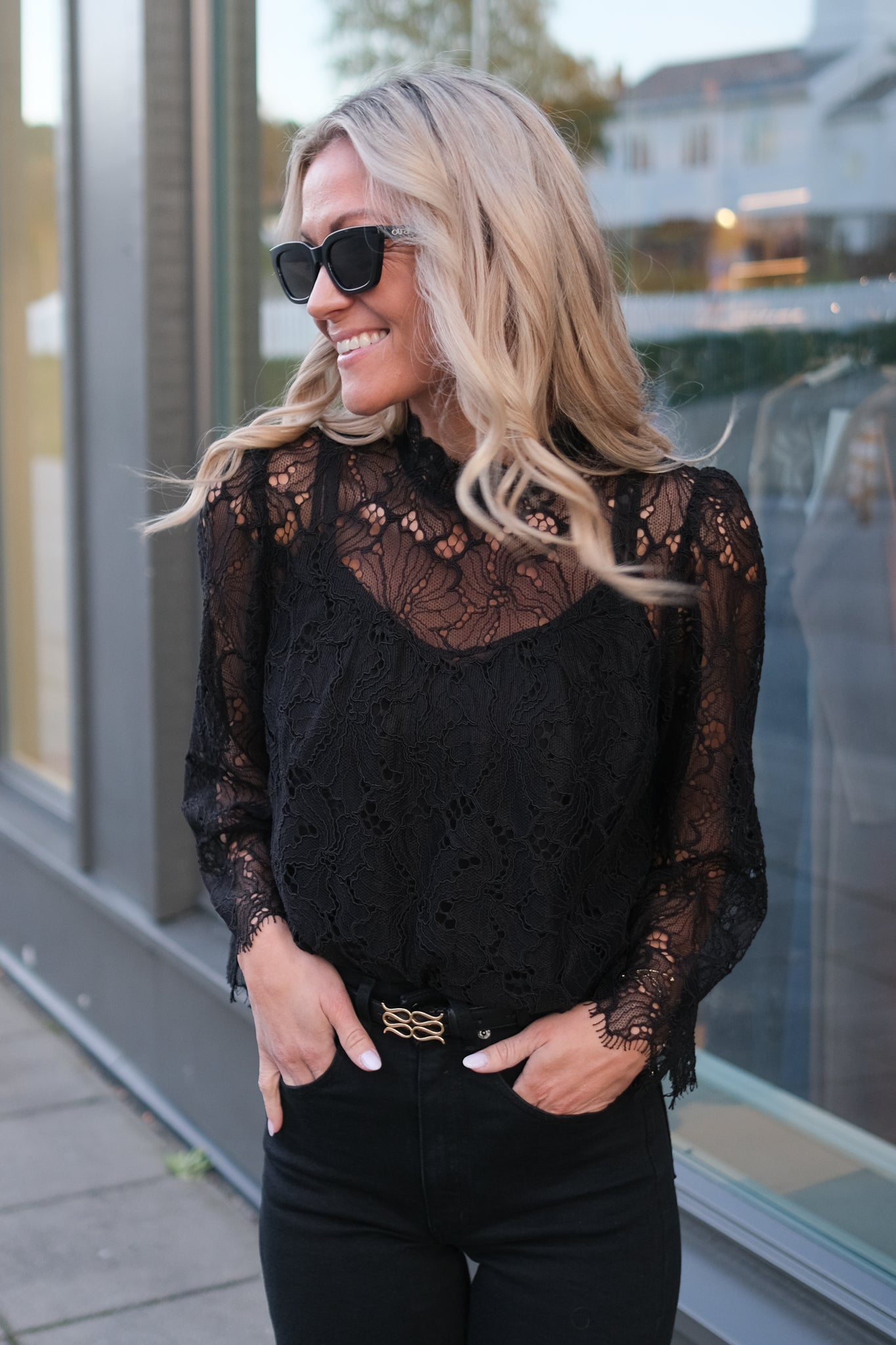 Lucia Blouse Noir