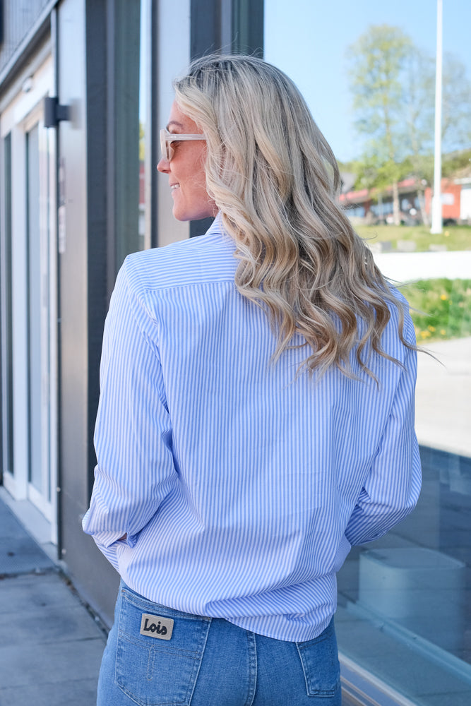 Sirena Shirt Blue Stripe