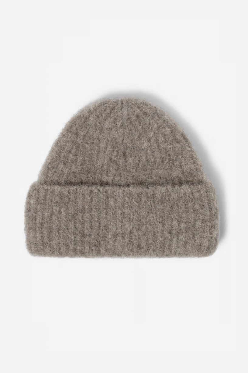 Ayla Beanie Taupe Melange