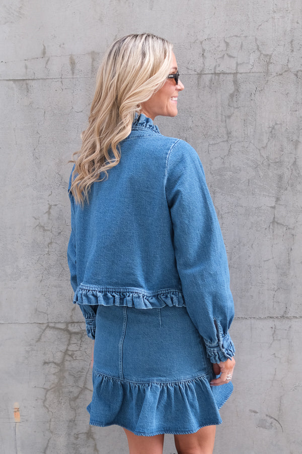 Betty Denim Jacket Medium Wash