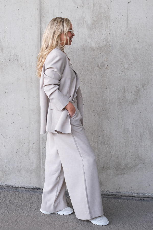 Frida Blazer Silver Sand