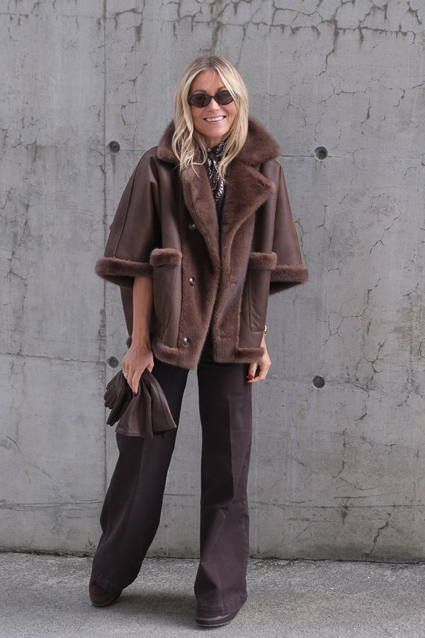 Clara Faux Mink Choco