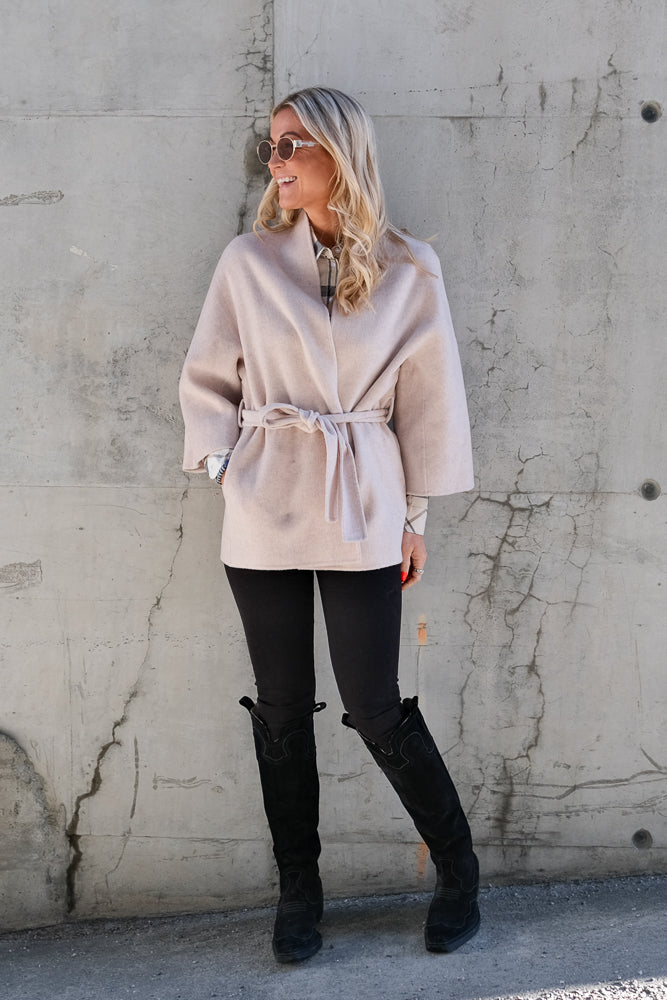 Akiko Wool Jacket Latte