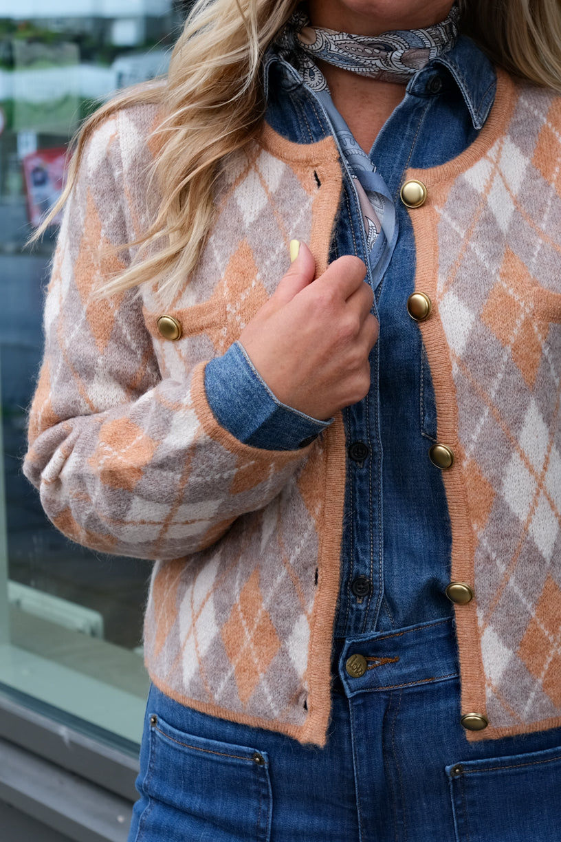 Guilain Cardigan Camel