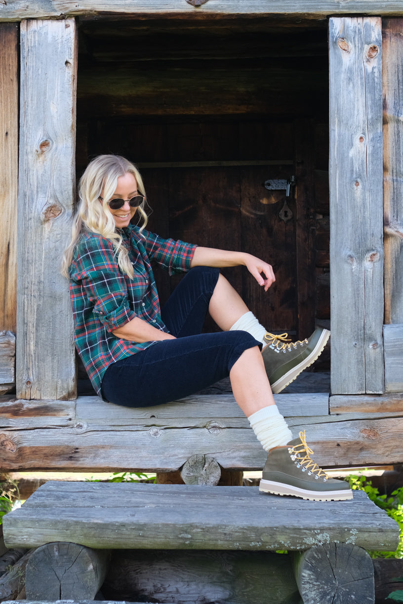 Arc Shirt Classic Tartan Green Red Combo