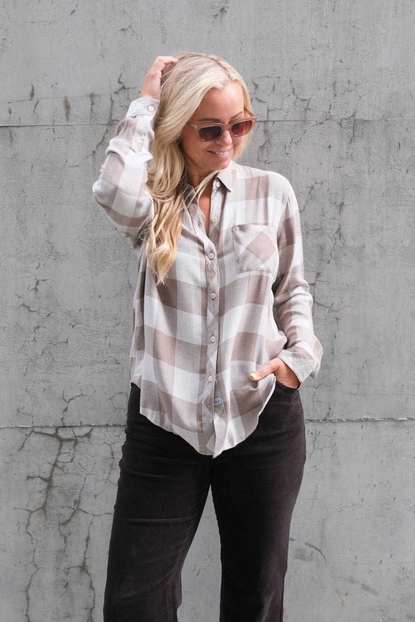 Hunter Shirt Dove Brown