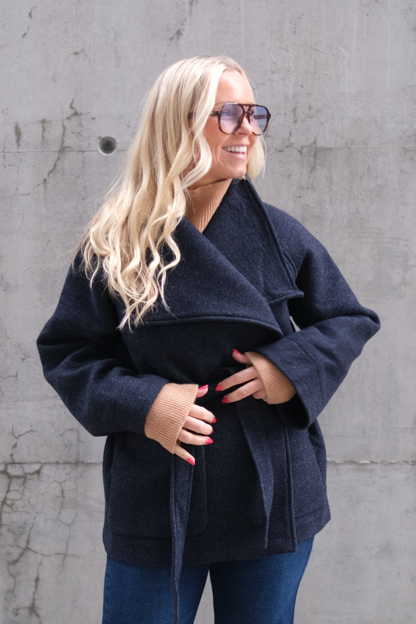 Elvis Coat Bleu Nuit