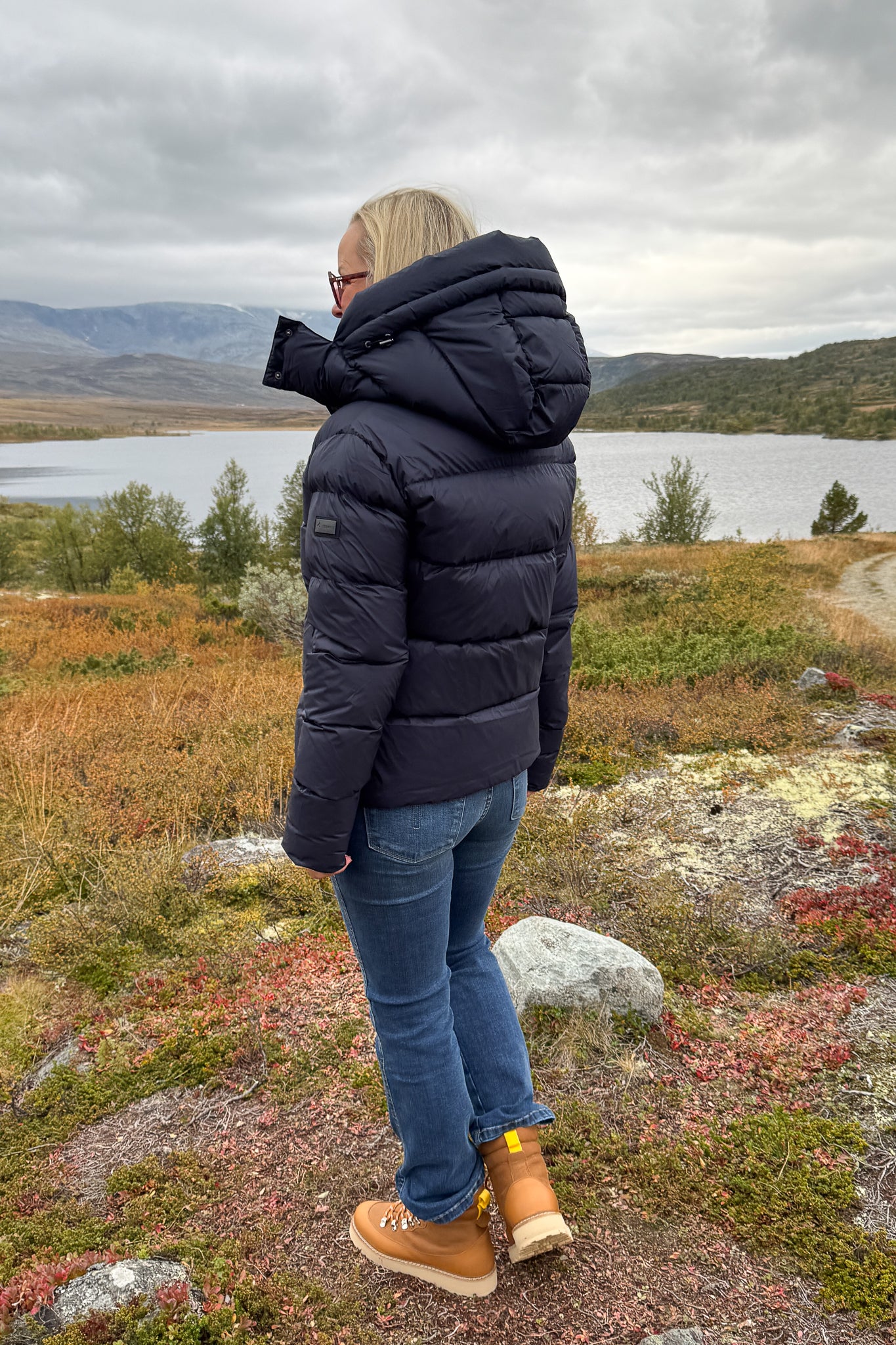 Stella Down Jacket Navy