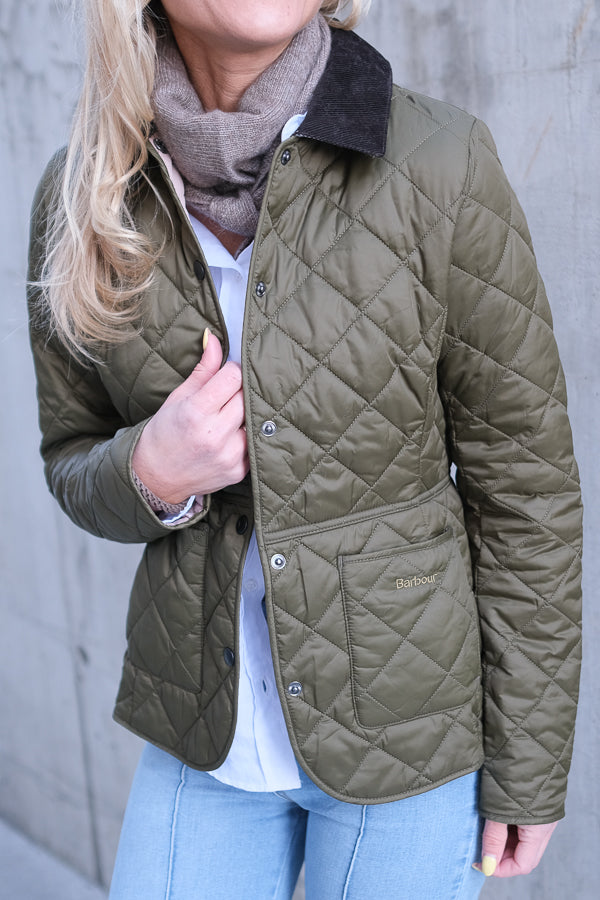 Deveron Quilted Jacket Olive
