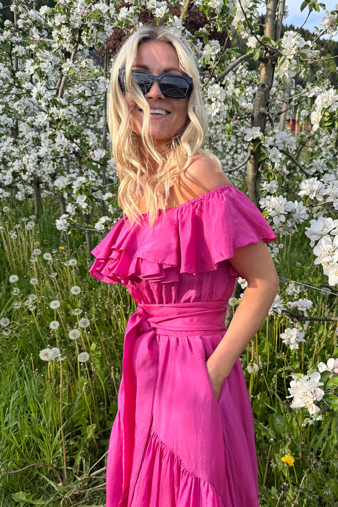 Wow Senorita Dress Hot Pink