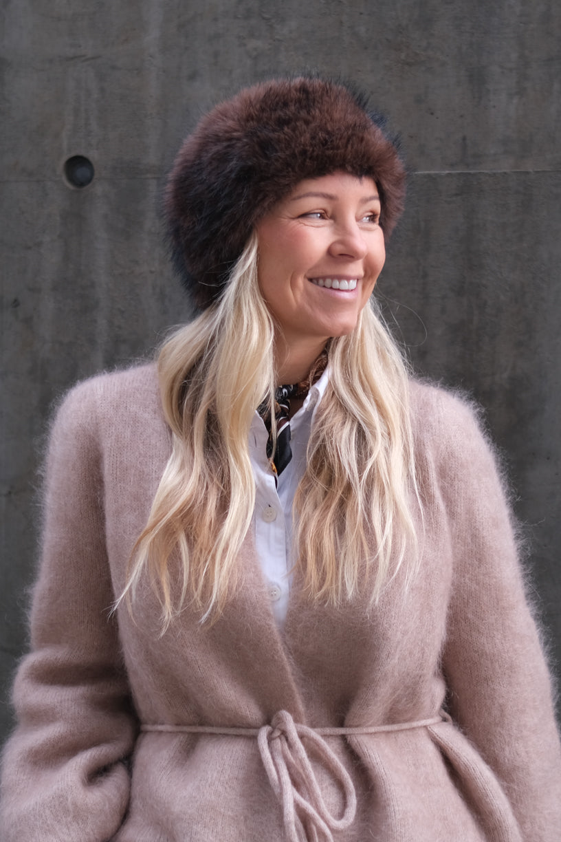 Noma X Samsara Fuskepels Pannebånd Brun