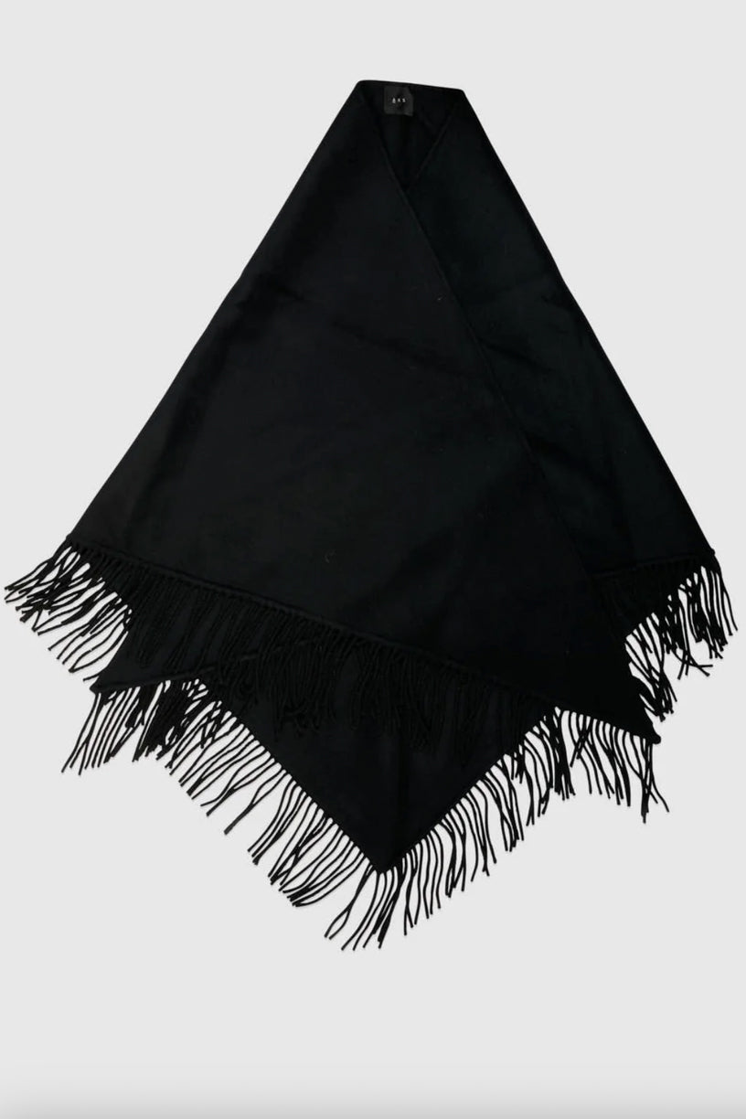 Alba Wool Scarf Black