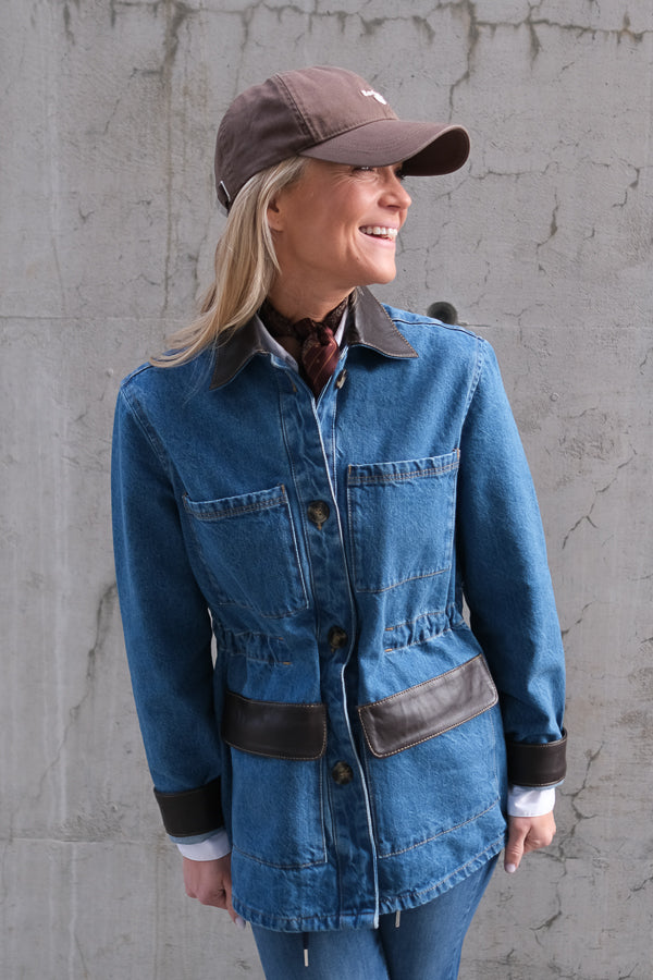 Carlota Denim Jacket Blue
