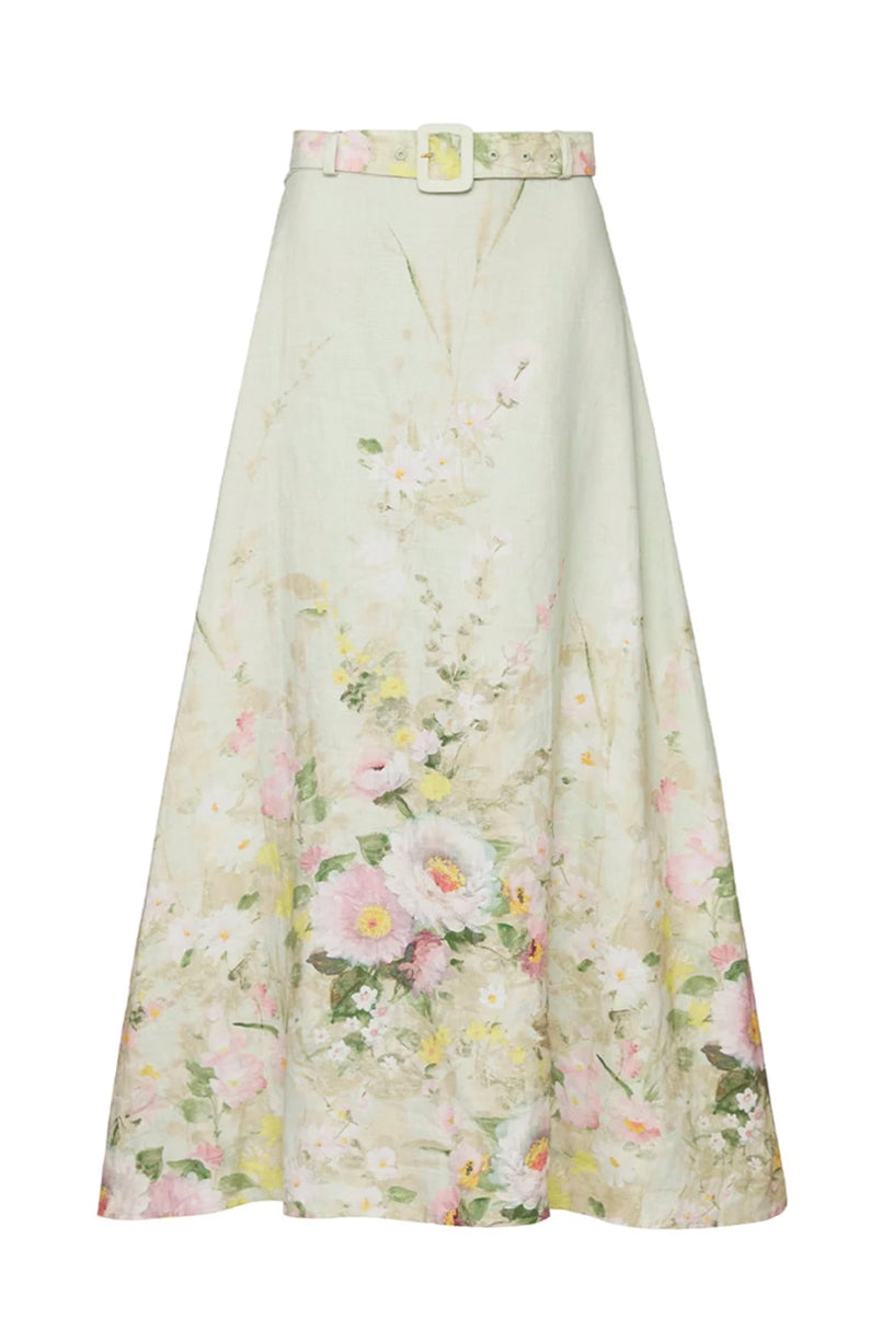 Linen Maxi Skirt Harmony