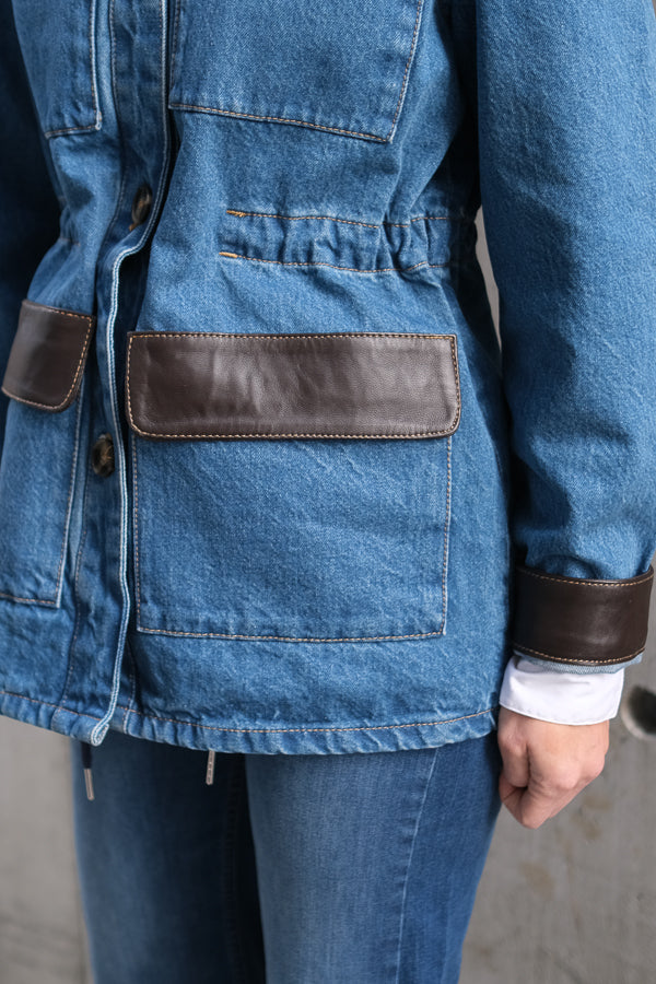 Carlota Denim Jacket Blue