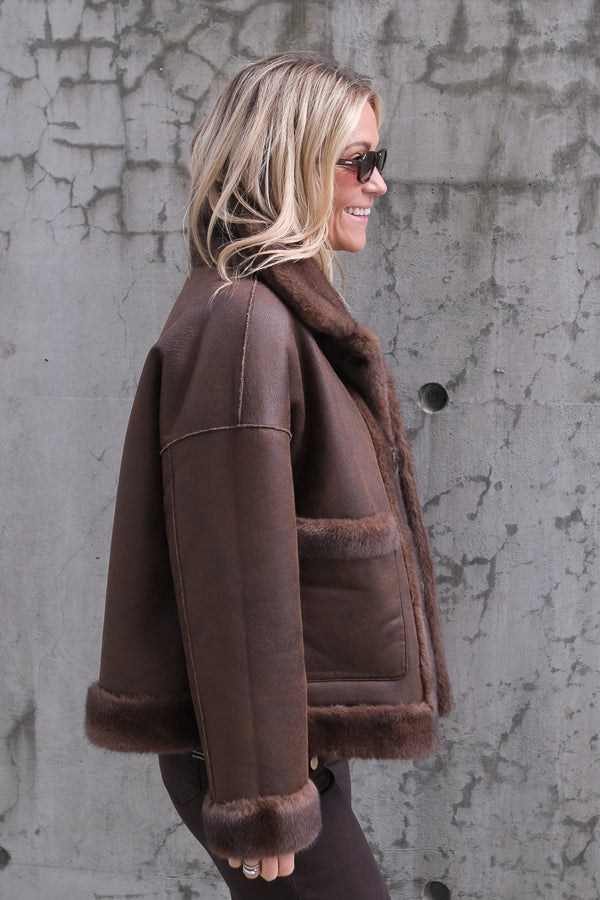 Faje Faux Mink Choco