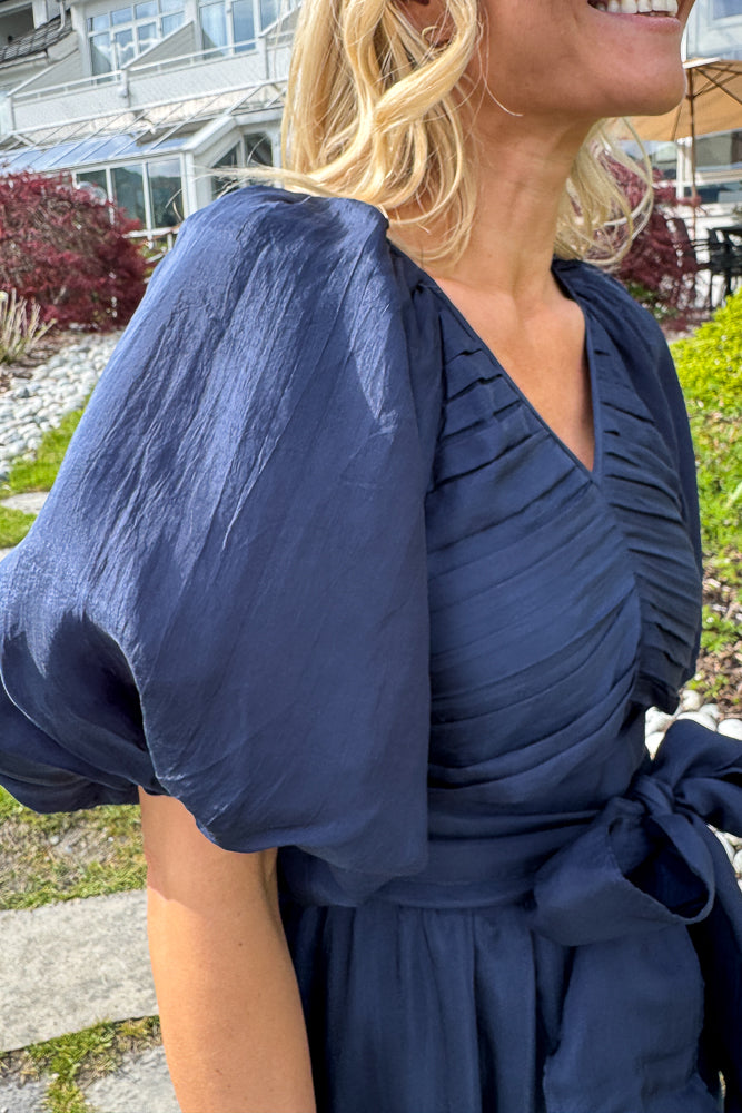 Deep Ocean Dress Dark Navy