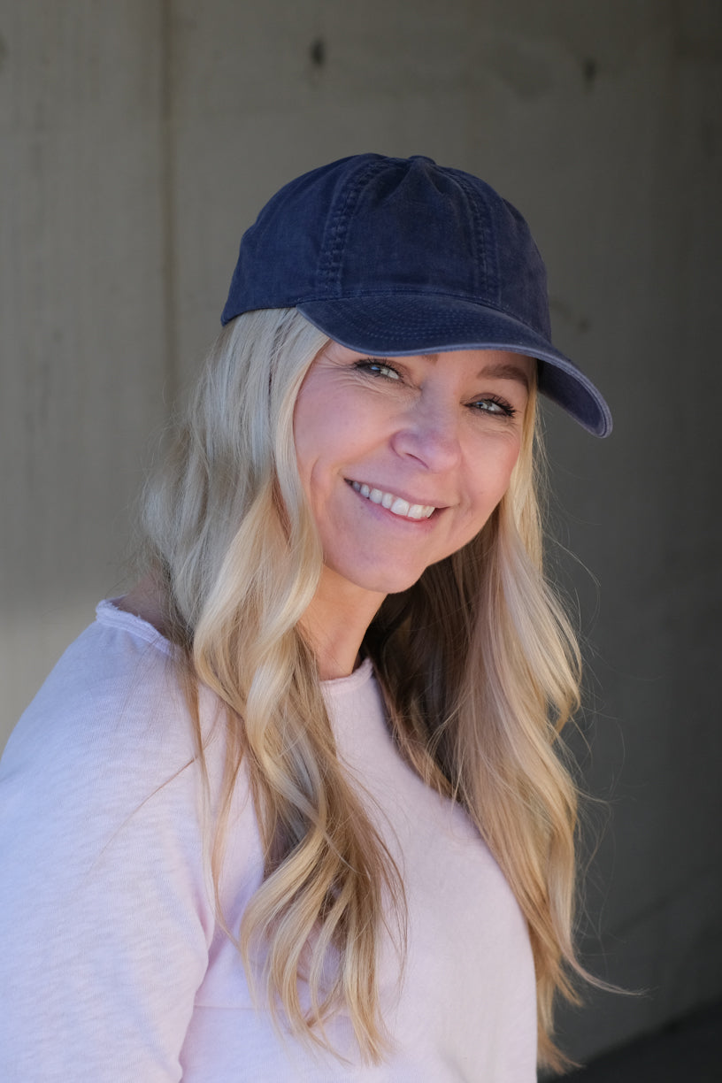 Low Profile Legacy Soft Navy Washed Cotton