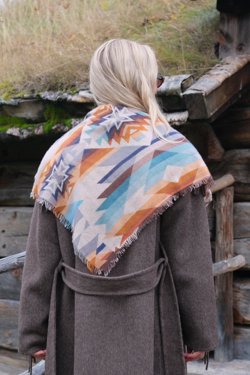 Cashmere Scarf Square Rio Soft Multiple