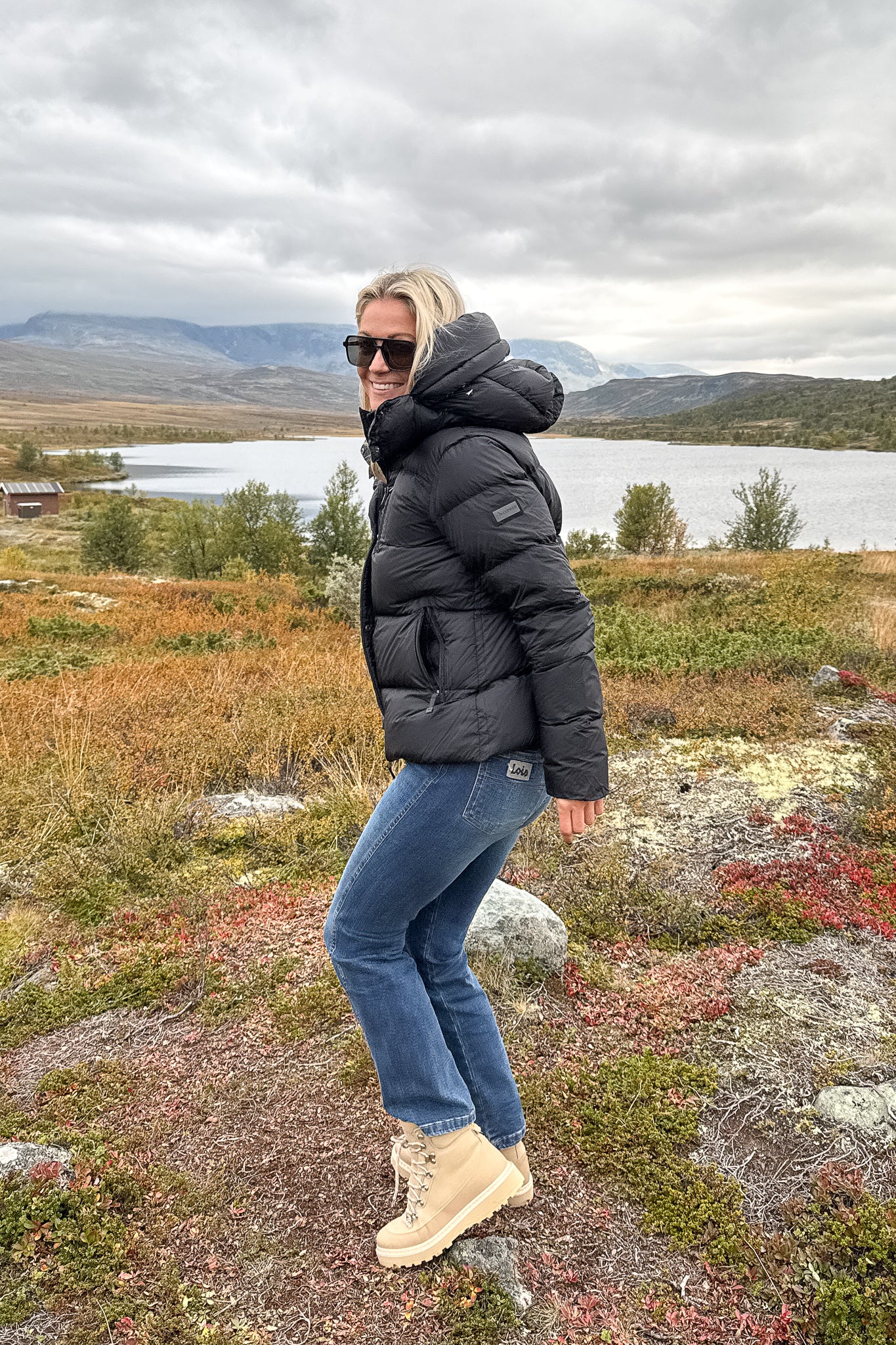 Stella Down Jacket Black