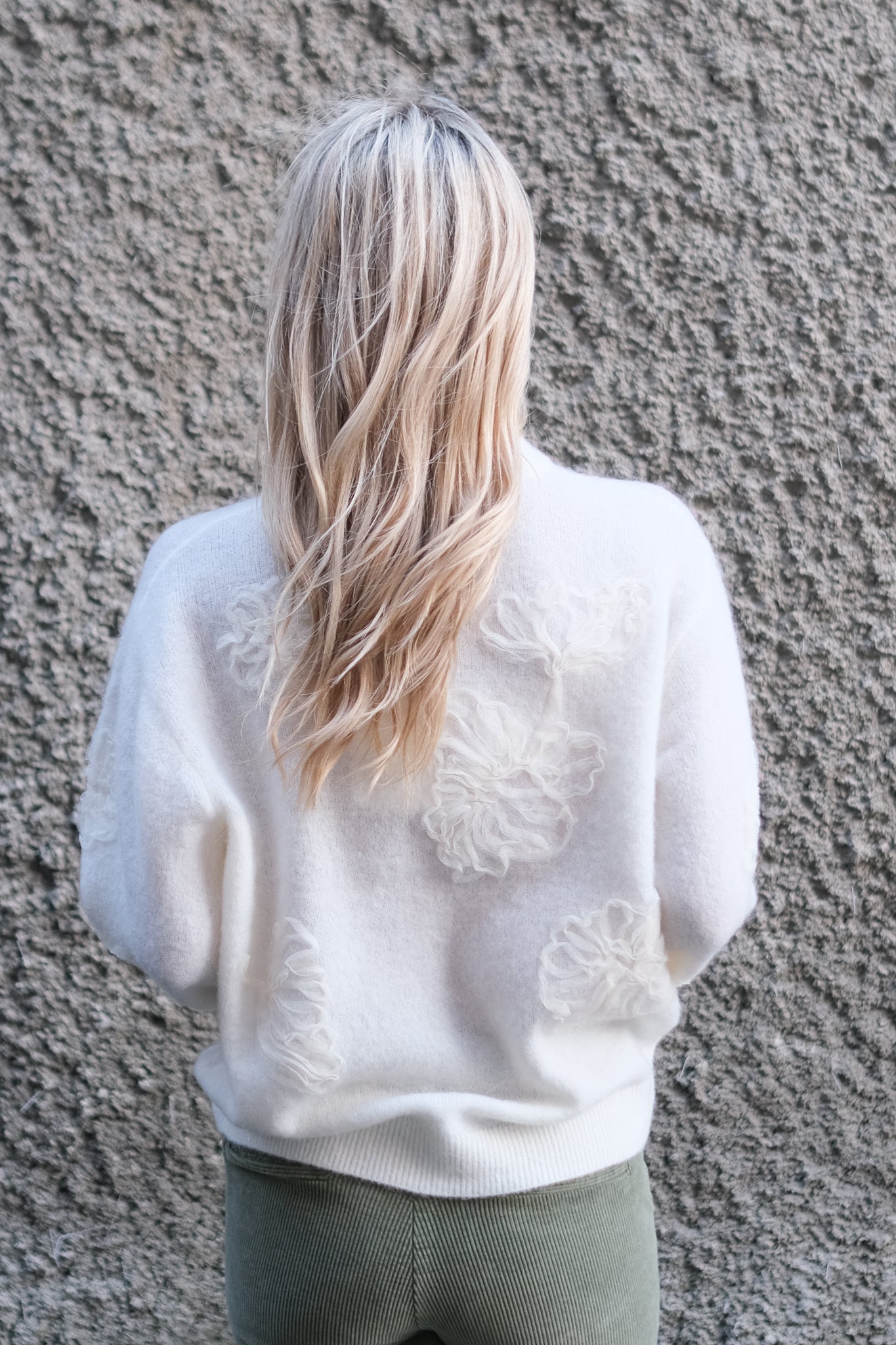 Bellarose Knit O-neck Sweater Tofu