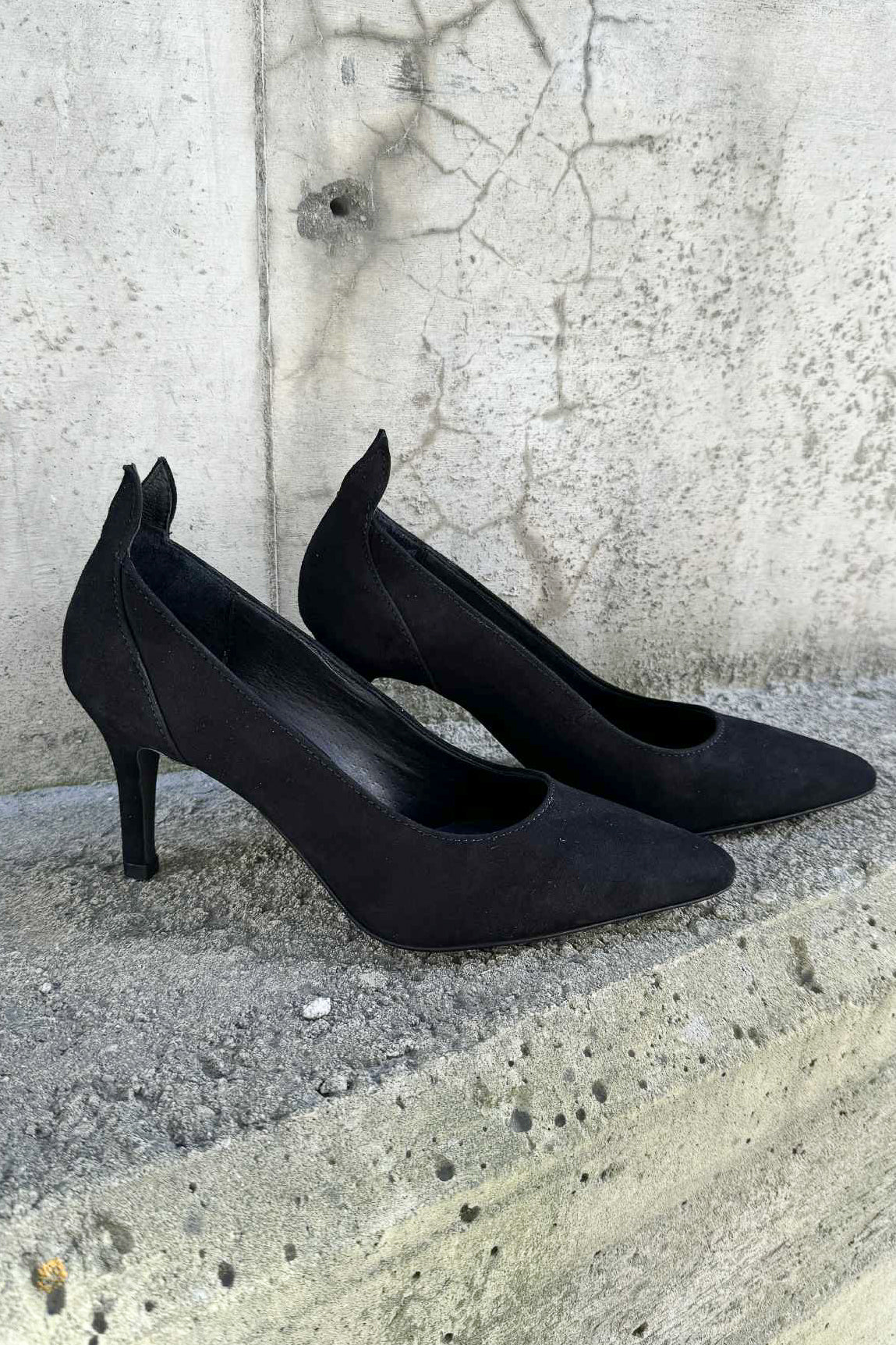 Pump Suede Black