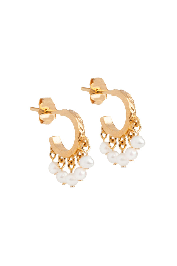 Earrings Astrid Pearl Gold